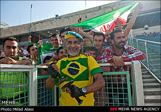 تصاویر: جشن صعود به جام جهانی در آزادی