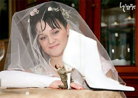 عکس‌های عروسی عجیب و خنده دار