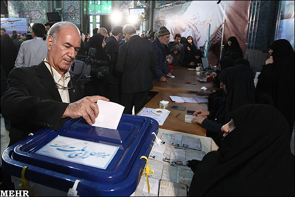 گزارش تصويري از انتخابات مجلس
