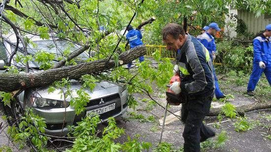 طوفان مرگبار در مسکو جان 13 نفر را گرفت
