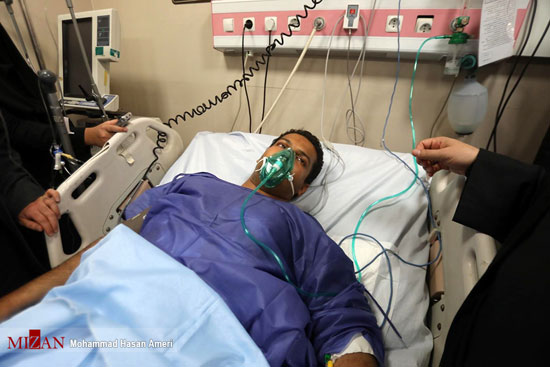 مجروحان حمله تروریستی اهواز در بیمارستان