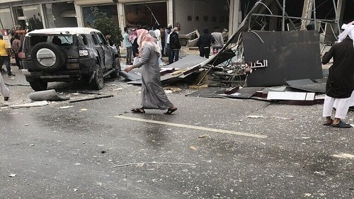 انفجار یک رستوران در ریاضِ عربستان