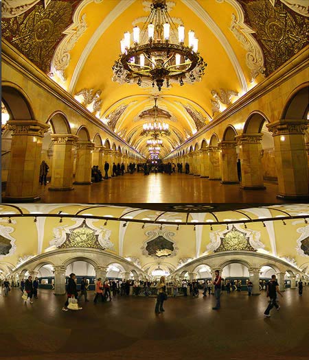 سفر به زیباترین ایستگاههای متروی دنیا