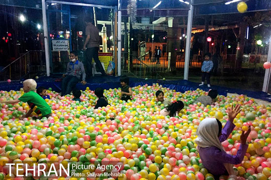عکس: هیجان در پارک ارم تهران