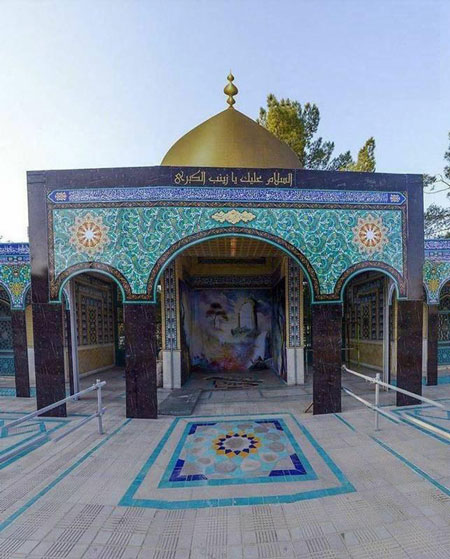 محل تدفین پیکر پاک شهید محسن حججی