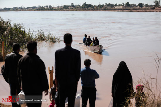 قطع راه ارتباطی چند روستا با شهر در خوزستان