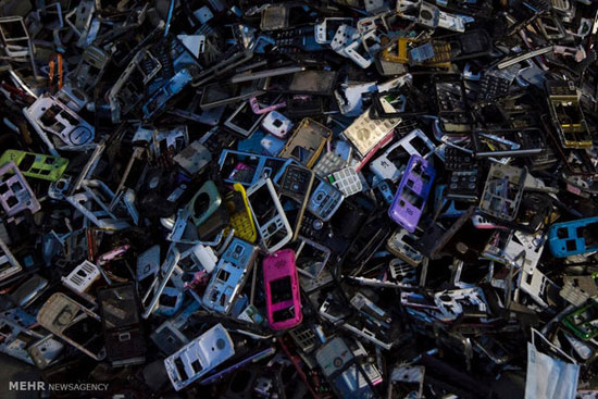 شهر بازیافت زباله های الکترونیک +عکس