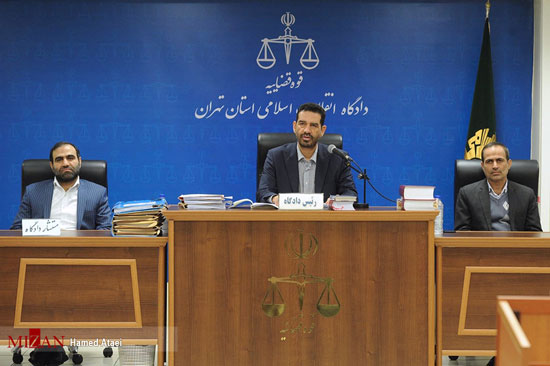 جلسه محاکمه وزیر احمدی نژاد