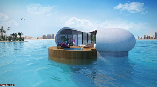 خانه‌های شناور در دبی!