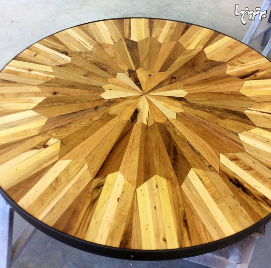 میزهای منحصربفرد چوبی با طراحی زیبا
