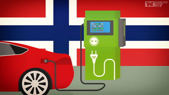 فروش خودرو‌های برقی در نروژ به ۵۰درصد رسید