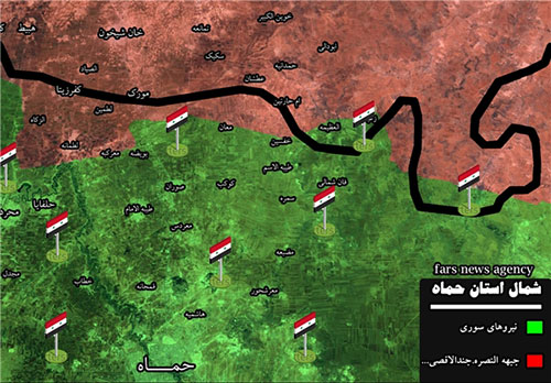 یک شهرک در سوریه سقوط کرد