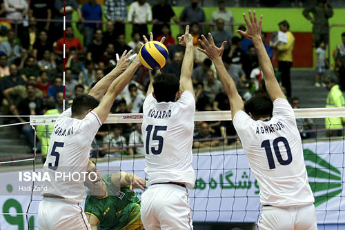 قهرمانی تیم ملی والیبال ایران در آسیا