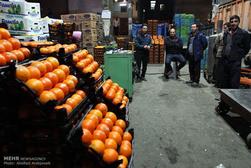 عکس: بازار میوه و تره بار تهران نوروز 1394