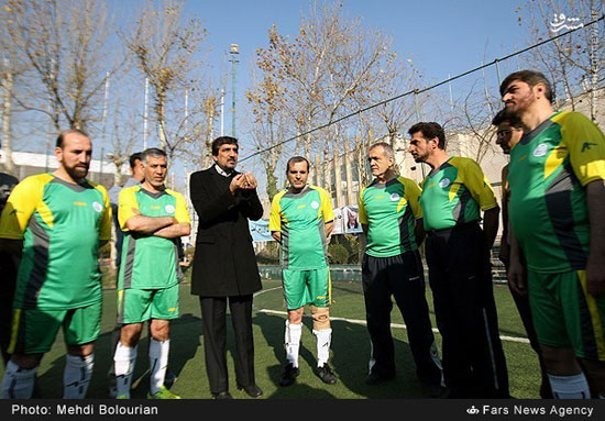 عکس: مسابقه فوتبال نمایندگان مجلس
