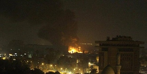 شنیده‌شدن صدای ۳ انفجار در منطقه سبز بغداد