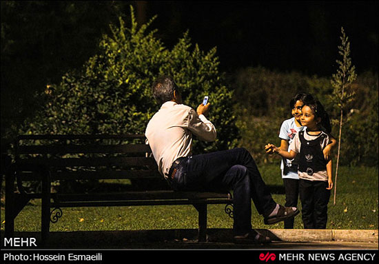 شب نشینی در پارکهای تهران