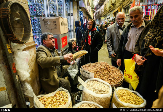 عکس: جنب و جوش بازار تهران در دقیقه 90