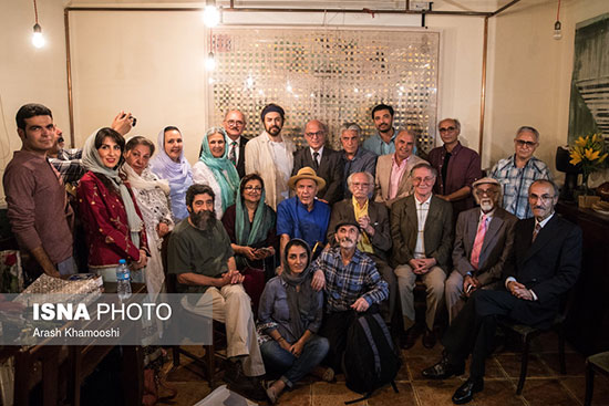 جشن تولد 77 سالگی محمود دولت‌آبادی