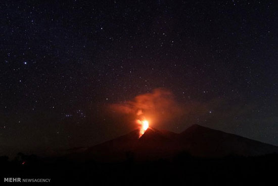 آتشفشان گواتمالا +عکس