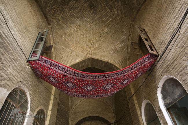 شاهکار متفاوت عکاس ایرانی با فرش