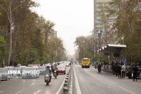 پیش بینی خیزش گرد و خاک در تهران