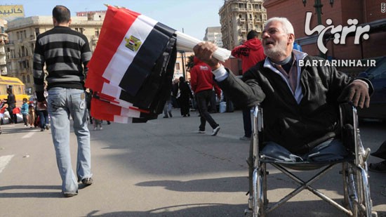 تصاویر برتر اولين سالگرد انقلاب مصر