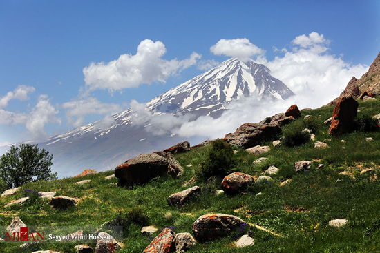 دماوند، دیو سپید پای در بند‎