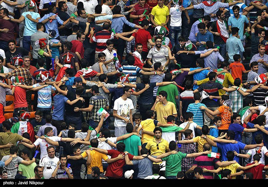 عکس: پیروزی تیم والیبال ایران مقابل آمریکا