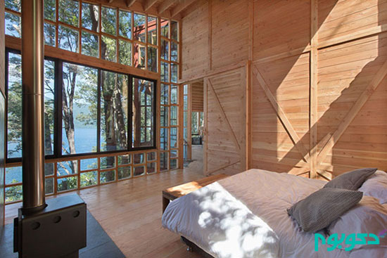 طراحی خانه‌ای در قلب طبیعتِ شیلی