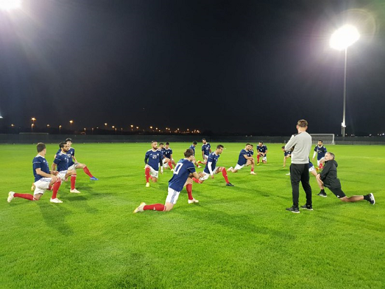 اولین تمرین تیم ملی در ابوظبی برگزار شد
