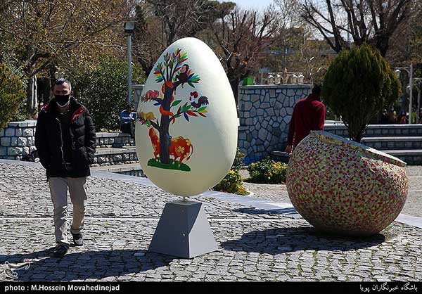 تصاویر؛ حال و هوای تهران در آستانه نوروز ۱۴۰۰