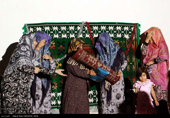 گزارش تصویری از یک جشن عروسی ترکمن