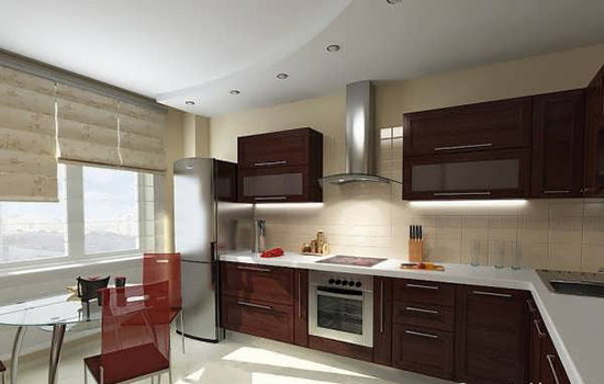 آشپزخانه‌های ساده و معمولی برای خانه‌های کوچک و بزرگ