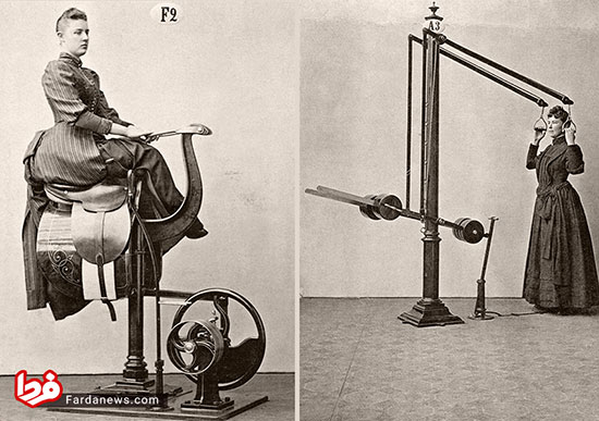 نخستین دستگاه‌های بدنسازی در ۱۵۰ سال قبل