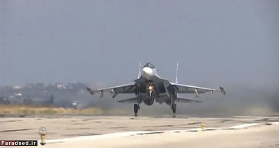 عکس: حملات هوایی روسیه علیه داعش