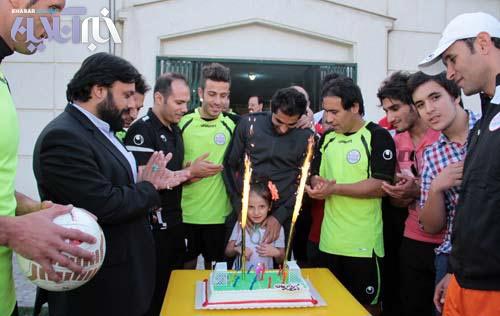 جشن تولد معدنچی در پرسپولیس +عکس