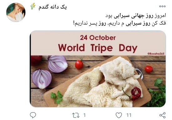 سیرابیِ بخت‌برگشته؛ شبیه موکت و کمی بدبو!