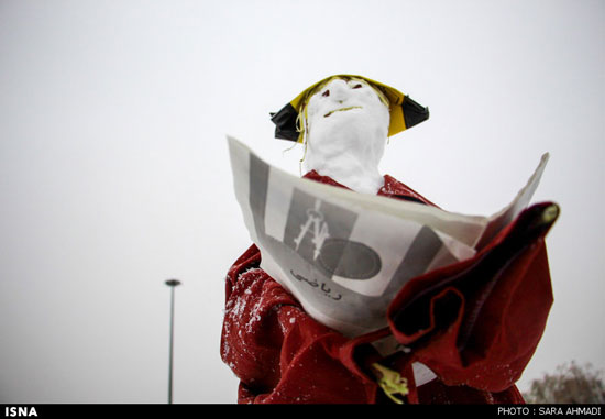 عکس: جشنواره آدم برفی در ارومیه