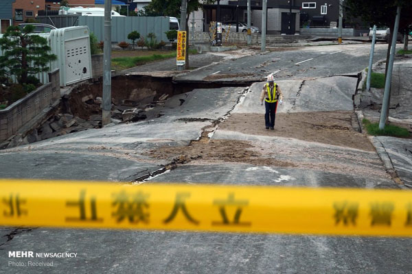 زلزله ۶ ریشتری در ژاپن