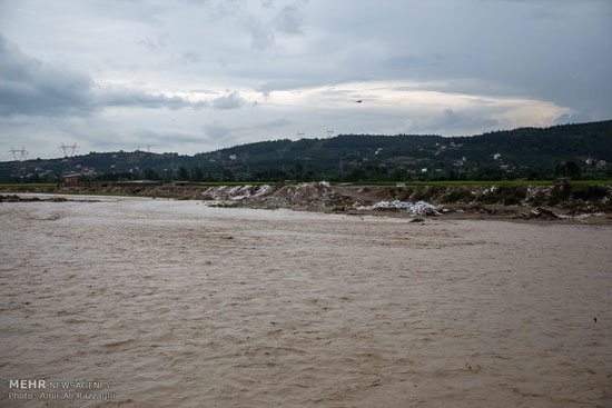 تصاویری از خسارت سیلاب در مازندران
