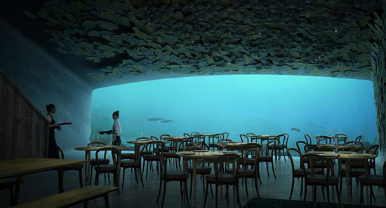 بزرگ‌ترین رستوران زیر آبی جهان