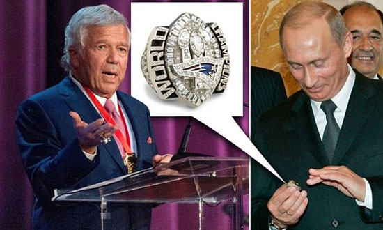 سرقت انگشتر مرد امریکایی توسط پوتین!