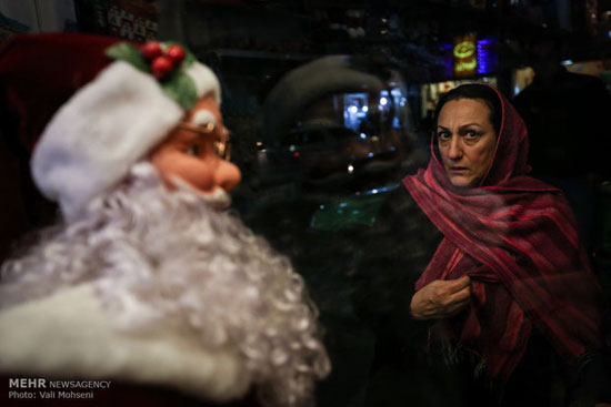 عکس: تهران، در آستانه سال نو میلادی