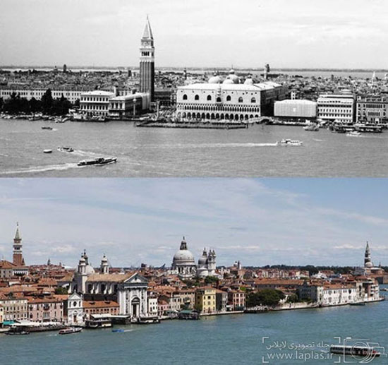 شهرهای معروف دنیا در گذر زمان +عکس