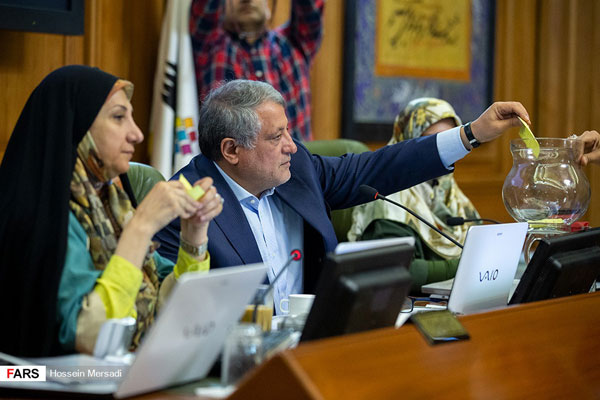 حاشیه‌های تصویری جلسه شورای شهر تهران