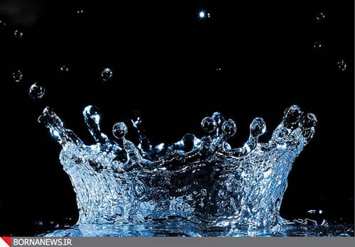 عکس هایی شگفت انگیز از قطره های آب