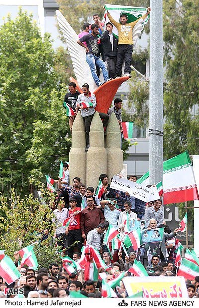 گزارش تصویری :سفر احمدی نژاد به مازندران