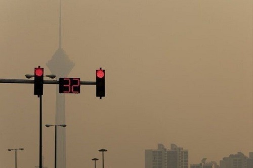 هوای تهران با شاخص آلودگی ۱۶۰ ناسالم شد