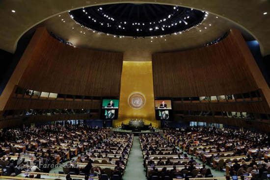 ادای سوگند دبیرکل جدید سازمان‌ ملل